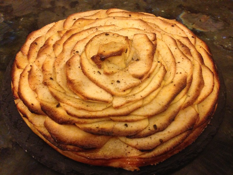 Tarte fine aux pommes