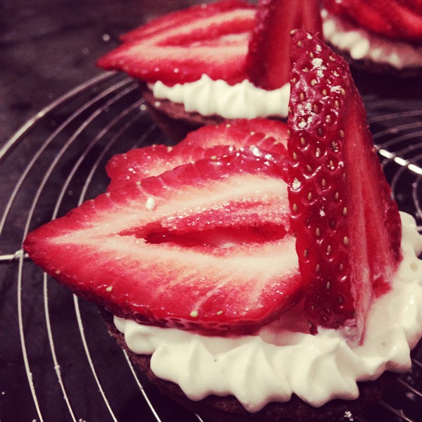 Tartelettes aux fraises