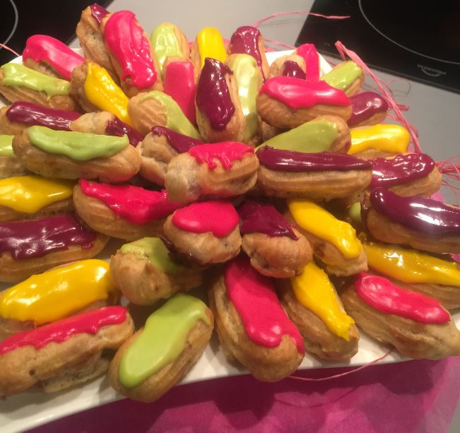 Eclairs chocolat – et chocolat/praliné