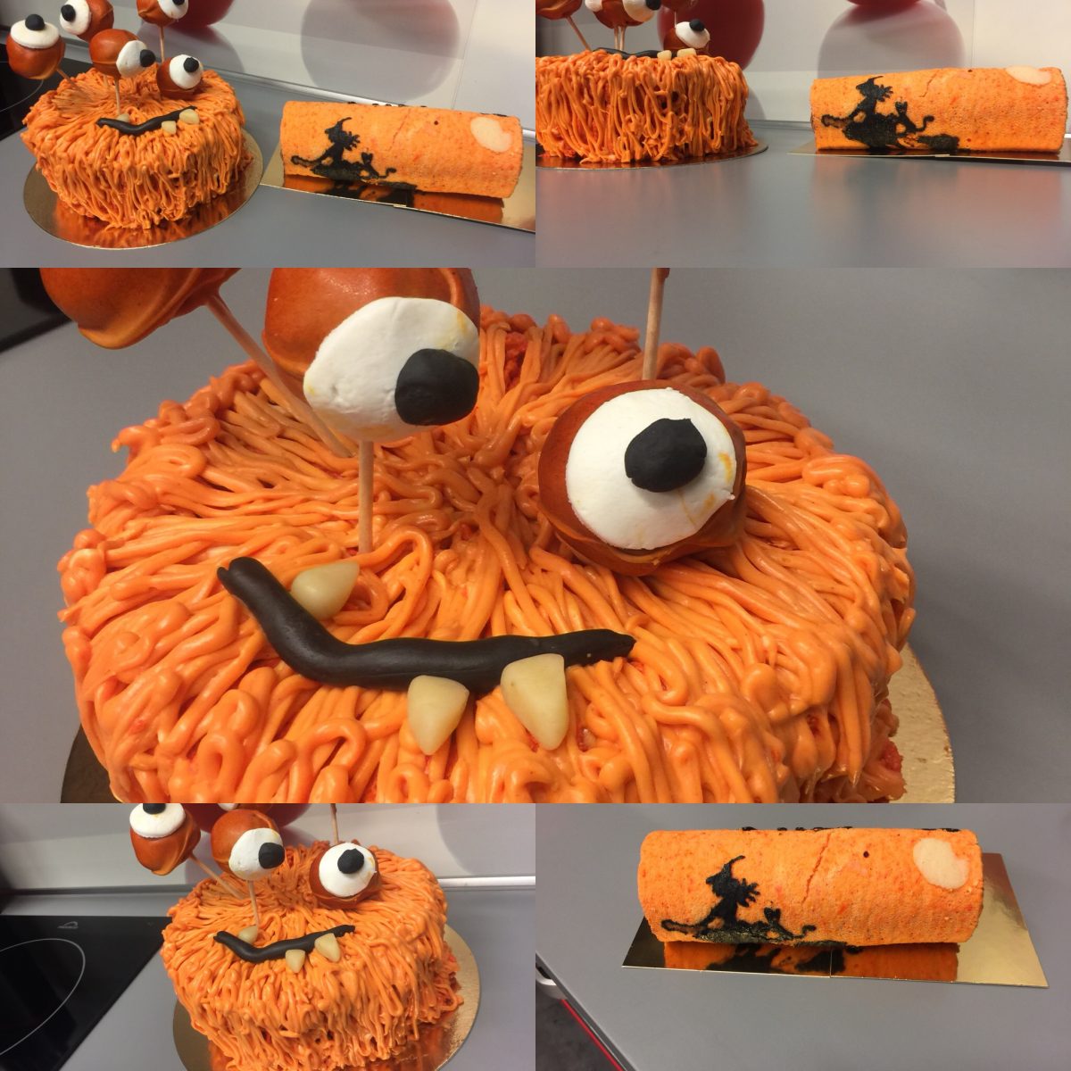 Gâteau Halloween Le Monstre