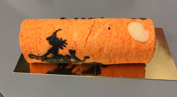 Gâteau Halloween Biscuit Roulé « Sorcière d’Halloween »