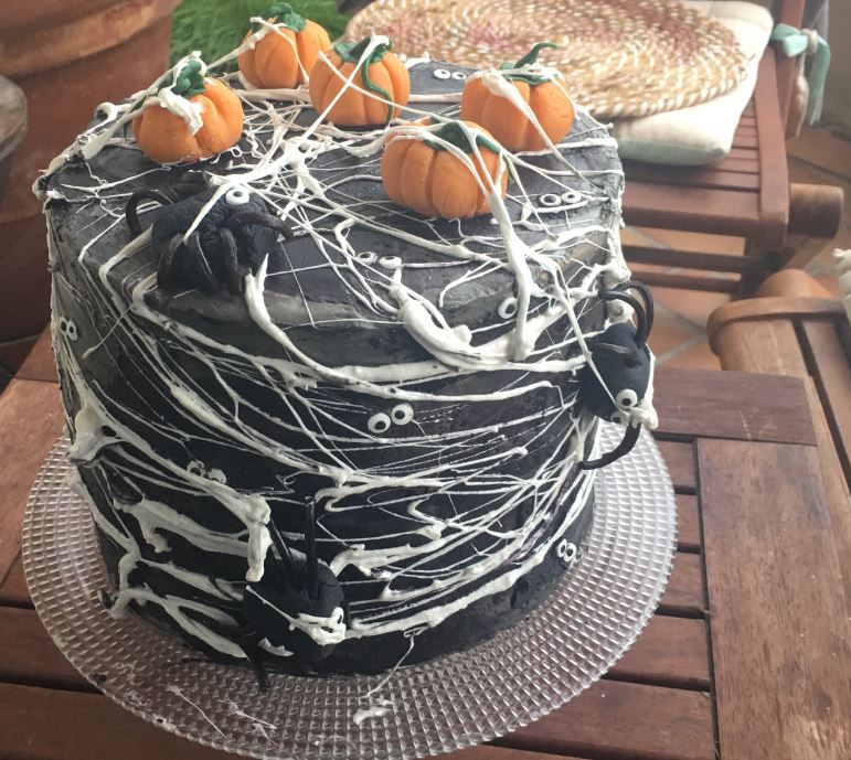 Gâteau Halloween Spider Cake