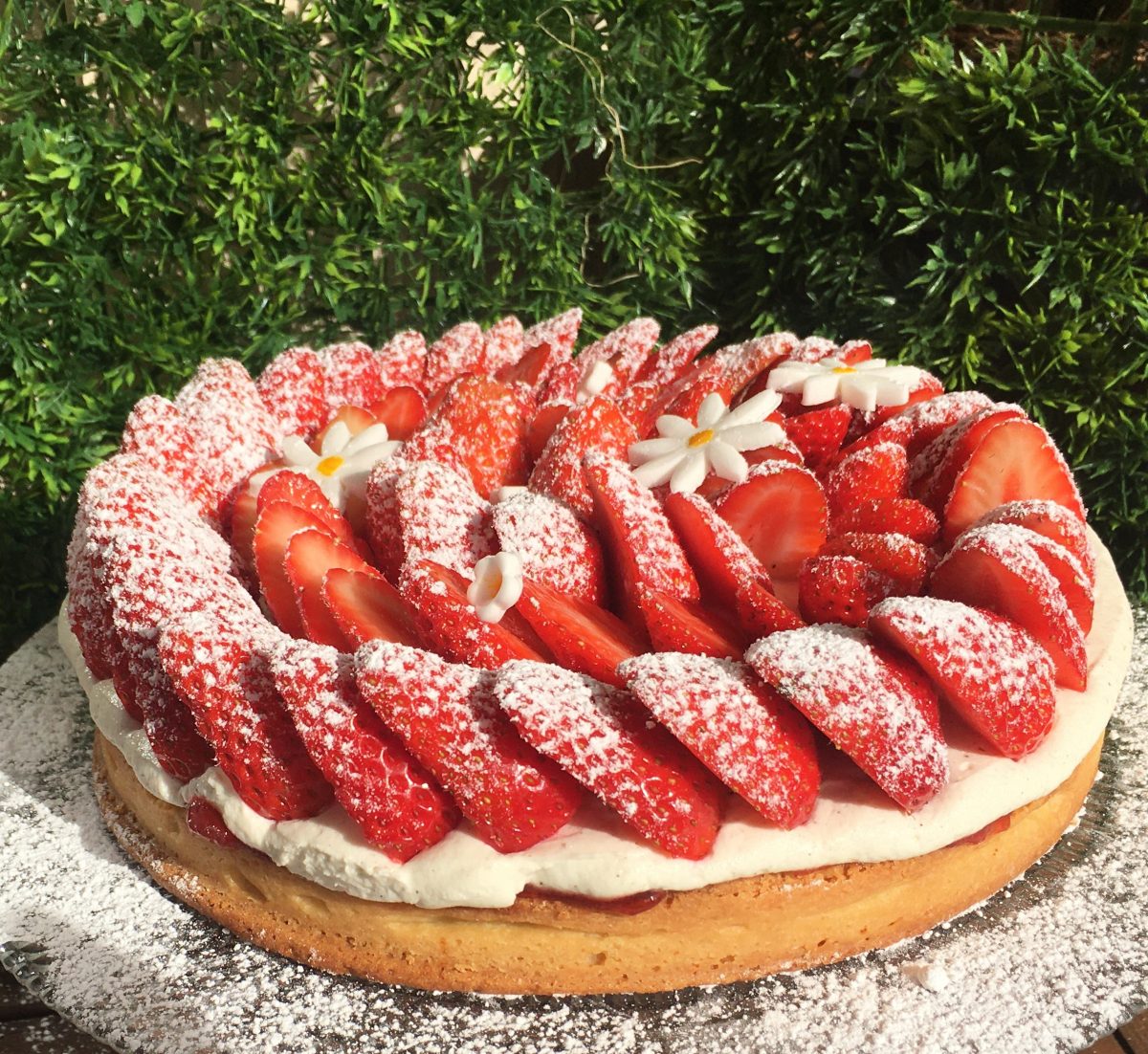 Tarte aux fraises