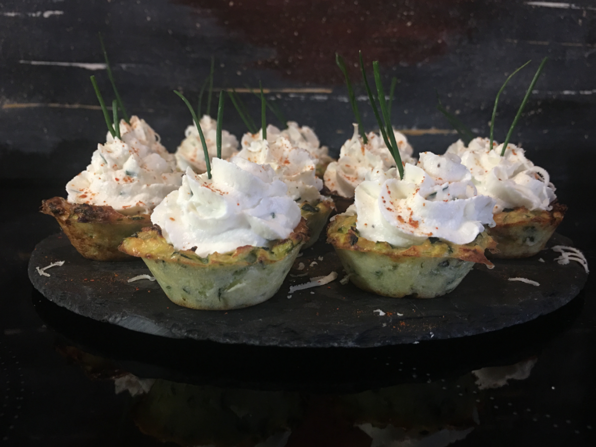 Mignardises Courgette-Ricotta