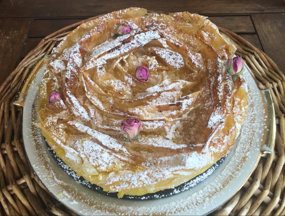 Tarte aux citrons pâte filo